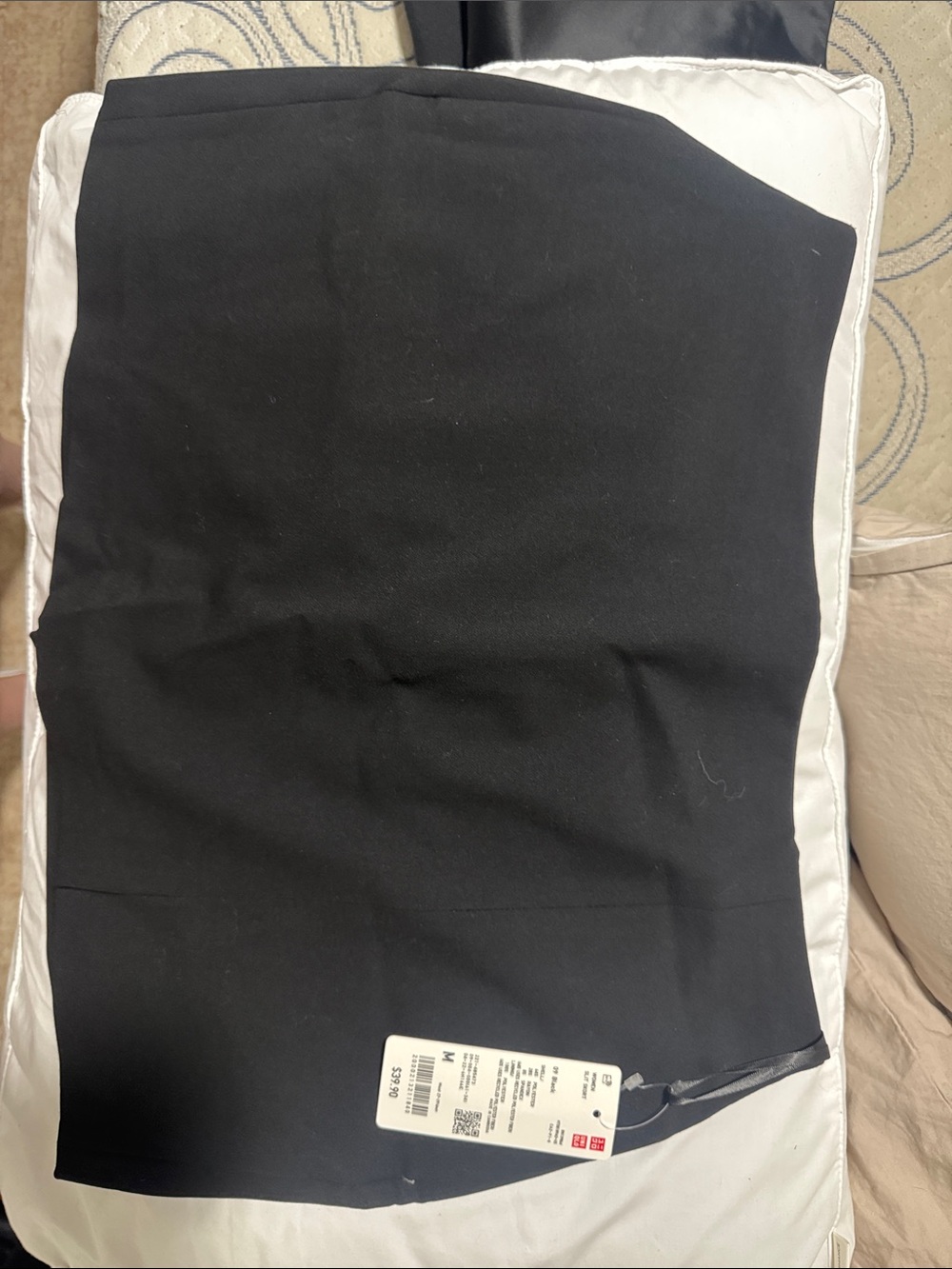 Uniqlo Black Pencil Skirt with built in shorts